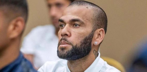 Dani Alves, durante el juicio.