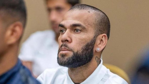 Dani Alves, durante el juicio.