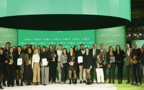 La foto de familia, con todos los ganadores de los Premios Supera 2023.