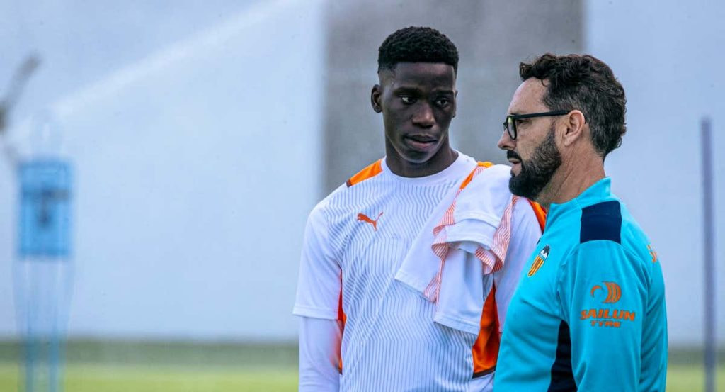 Ilaix Moriba y Bordalás se reencontrarían en el Getafe.
