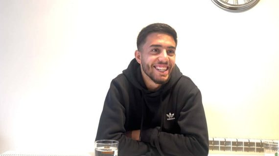 Ilias Akhomach, durante la entrevista con Relevo.