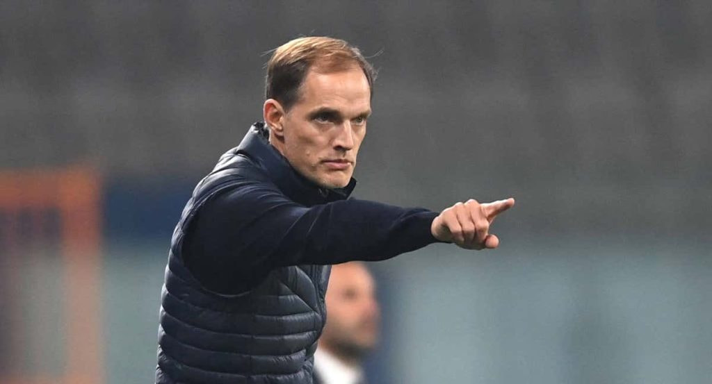 Thomas Tuchel durante un partido con el Chelsea.