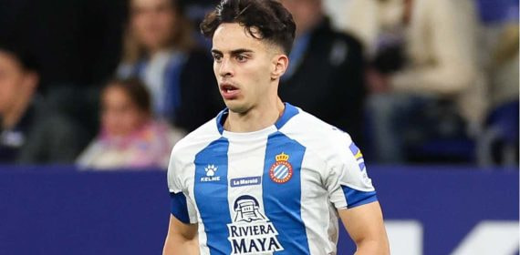 Álvaro Aguado es jugador del Espanyol.