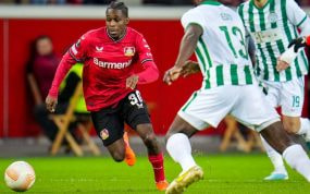 Jeremie Frimpong, futbolista del Bayer Leverkusen.