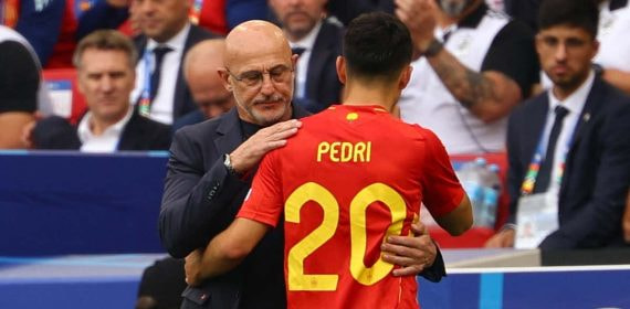 Pedri tuvo que ser sustituido por lesión en los cuartos de final.