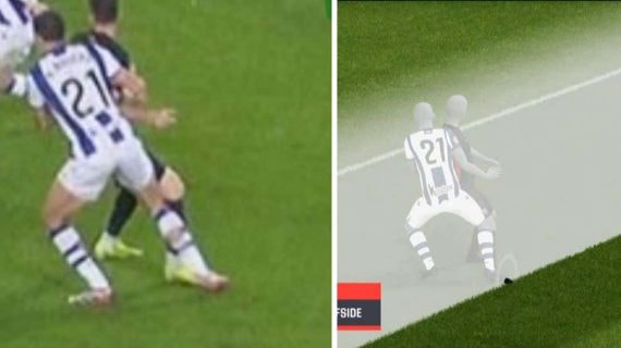 Robert Lewandowski parece que está menos por detrás de todos los defensores de la Real Sociedad.