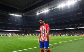 Koke abandona el césped del Bernabéu en el último Real Madrid - Atleti.