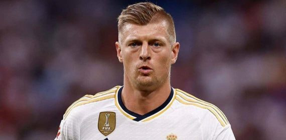 Toni Kroos, durante un partido esta temporada.