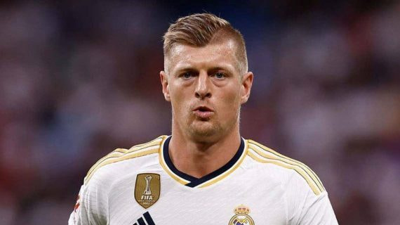 Toni Kroos, durante un partido esta temporada.