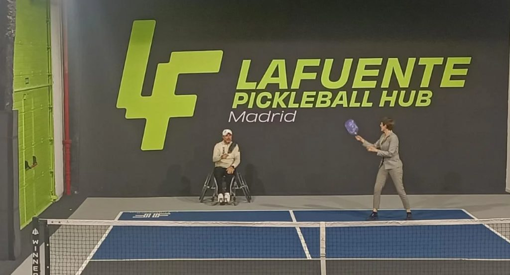 Jugadores durante un encuentro de exhibición.