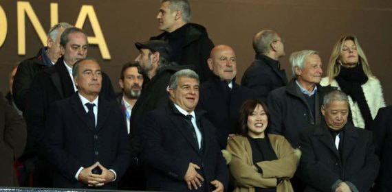 Joan Laporta, presidente del FC Barcelona.