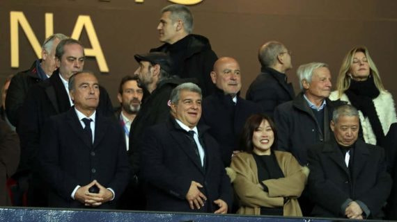 Joan Laporta, presidente del FC Barcelona.