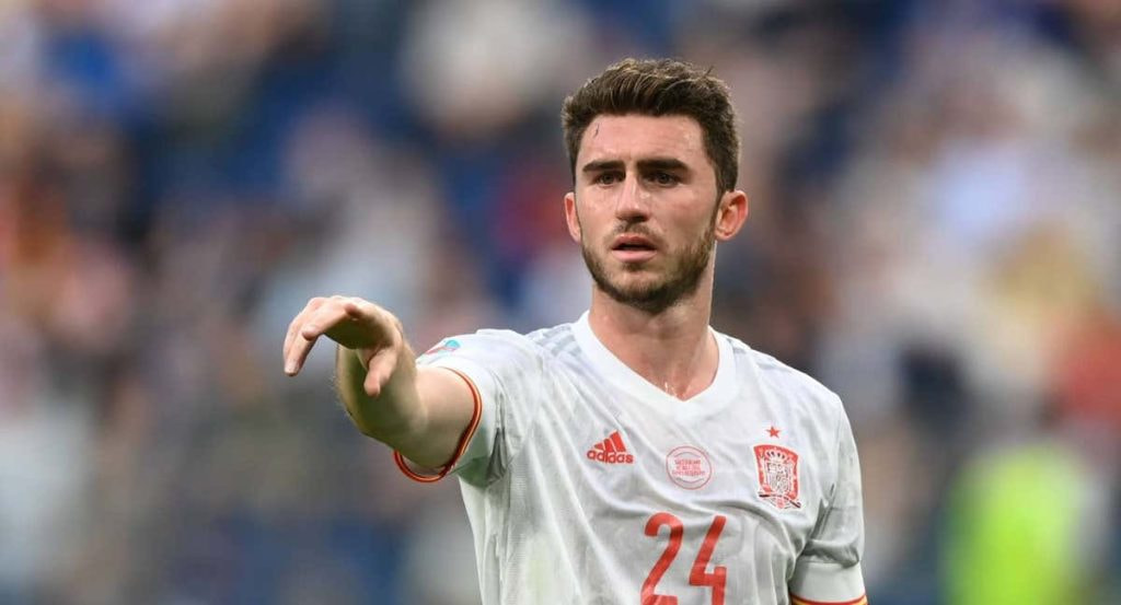 El internacional español del Manchester City, Aymeric Laporte.