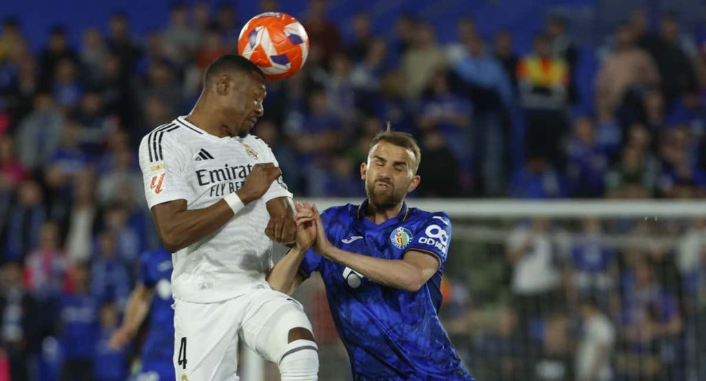 David Alaba ante el Getafe.