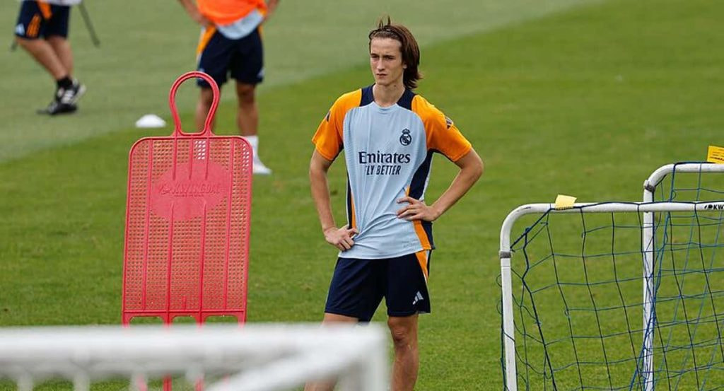 Joan Martínez, durante un entrenamiento.