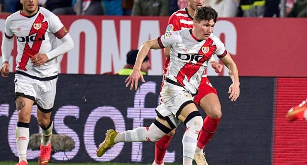 Fran, con el Rayo.