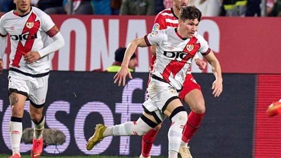 Fran, con el Rayo.