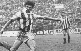 Zamora fuera el autor del gol más importante en la historia de la Real Sociedad.