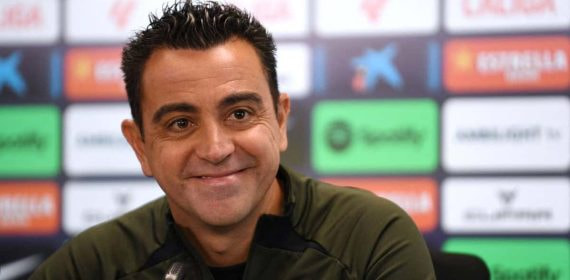 Xavi Hernández fue entrenador del Barcelona.
