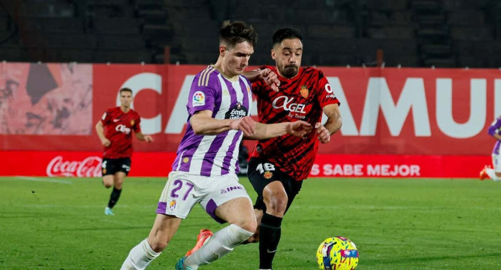 Ivan Fresneda, en una imagen de archivo con la camiseta del Valladolid.