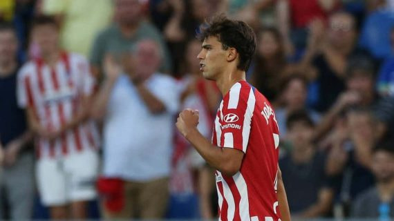Joao Félix, en un partido con el Atlético de Madrid.