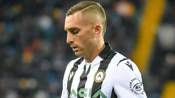 Gerard Deulofeu, durante un partido con el Udinese.
