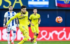 Álex Baena, esta temporada con el Villarreal.