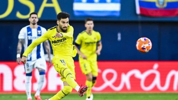 Álex Baena, esta temporada con el Villarreal.