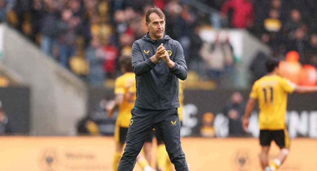 Lopetegui, en el Wolverhampton.