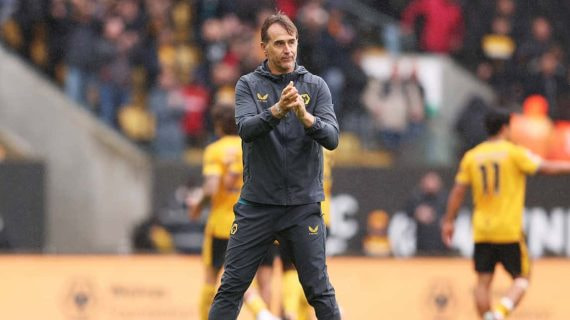 Lopetegui, en el Wolverhampton.