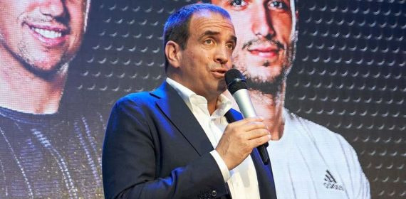 Luigi Carraro en la presentación del P1 de Madrid.