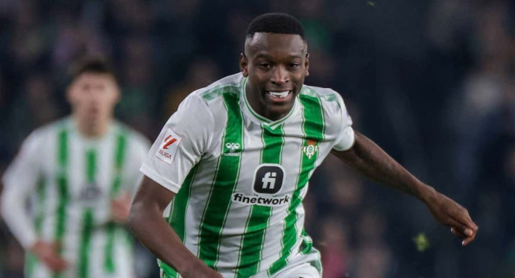 Luiz Henrique, en un partido con el Betis.