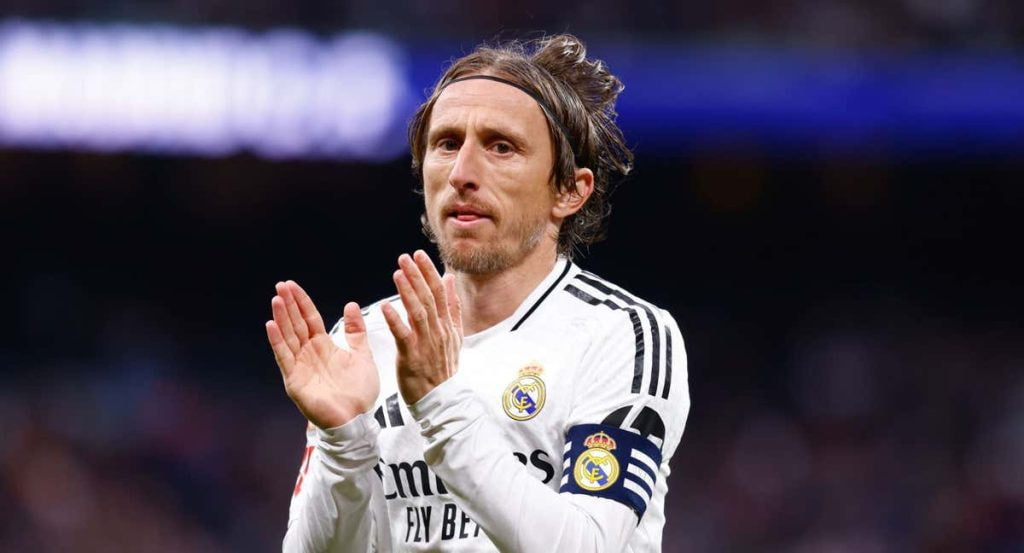 Luka Modric durante el Real Madrid-Girona de LaLiga.