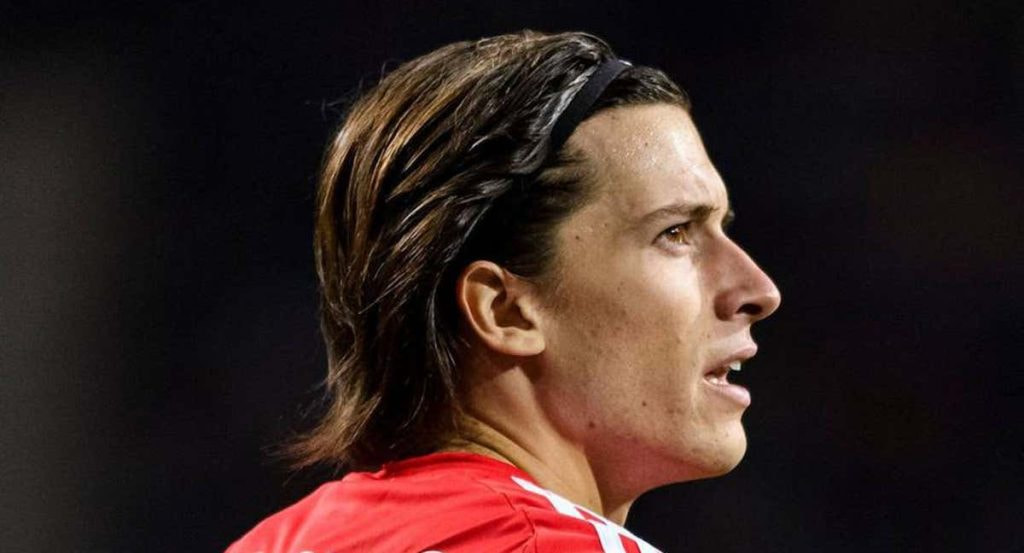 Álvaro Carreras, con el Benfica.