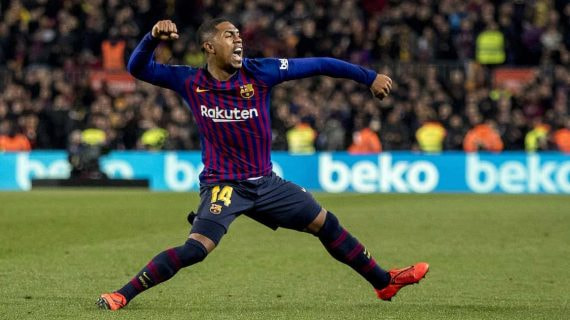Malcom se ganó al Camp Nou con su entrega.