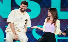 Piqué, durante la presentación de la Queens League.