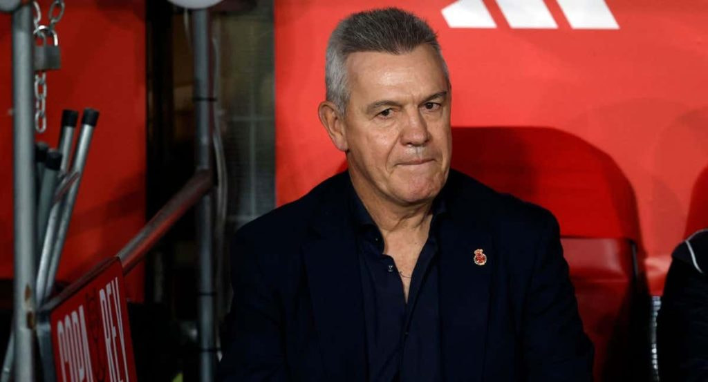 Javier Aguirre, en el banquillo del Mallorca.