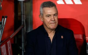 Javier Aguirre, en el banquillo del Mallorca.