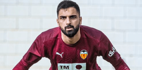 Mamardashvili en un entrenamiento.
