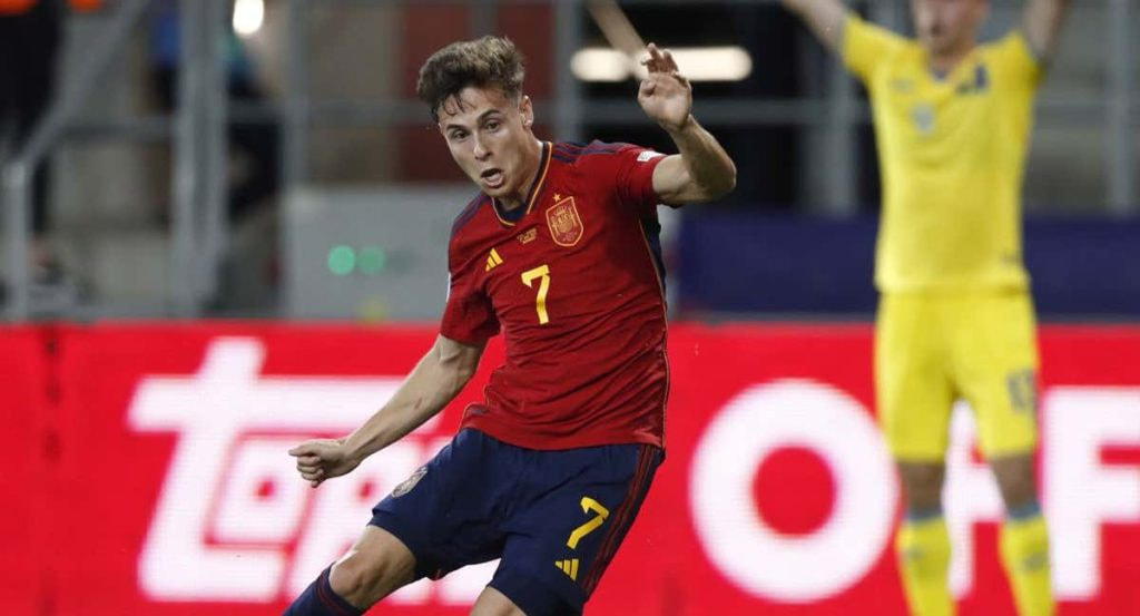 Roro Riquelme, en el Europeo Sub-21 que se está jugando estos días en Rumanía.