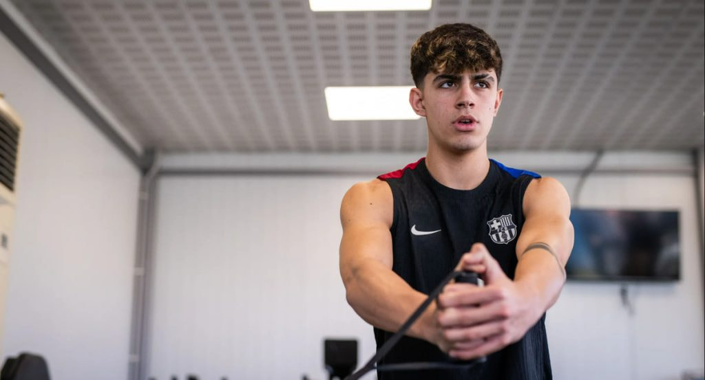 Bernal se recupera en las instalaciones del club.