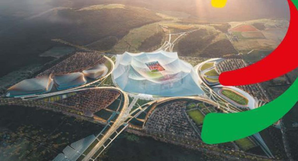 El proyecto del Gran Estadio Hassan II de Casablanca, que rivaliza con el Bernabéu para la final del Mundial 2030.