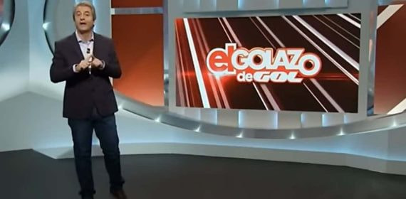 Captura de pantalla del primer programa emitido de 'El Golazo de Gol', con Manolo Lama.