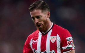 Iker Muniain, durante un partido de la presente temporada.