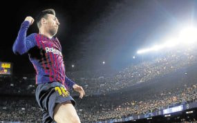 Messi podría volver a celebrar goles en el Camp Nou.