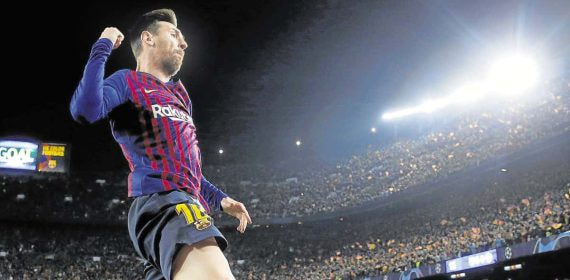 Messi podría volver a celebrar goles en el Camp Nou.