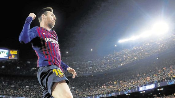 Messi podría volver a celebrar goles en el Camp Nou.