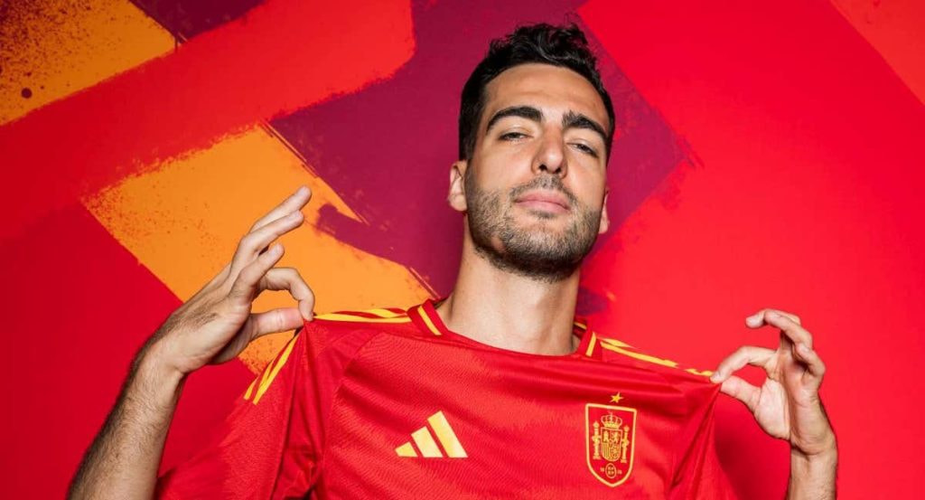 Mikel Merino, jugador de la Selección española.