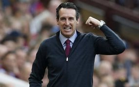Unai Emery, entrenador del Aston Villa.