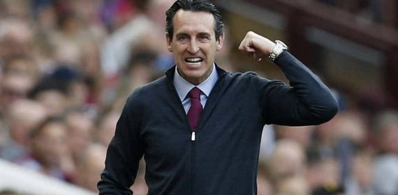 Unai Emery, entrenador del Aston Villa.